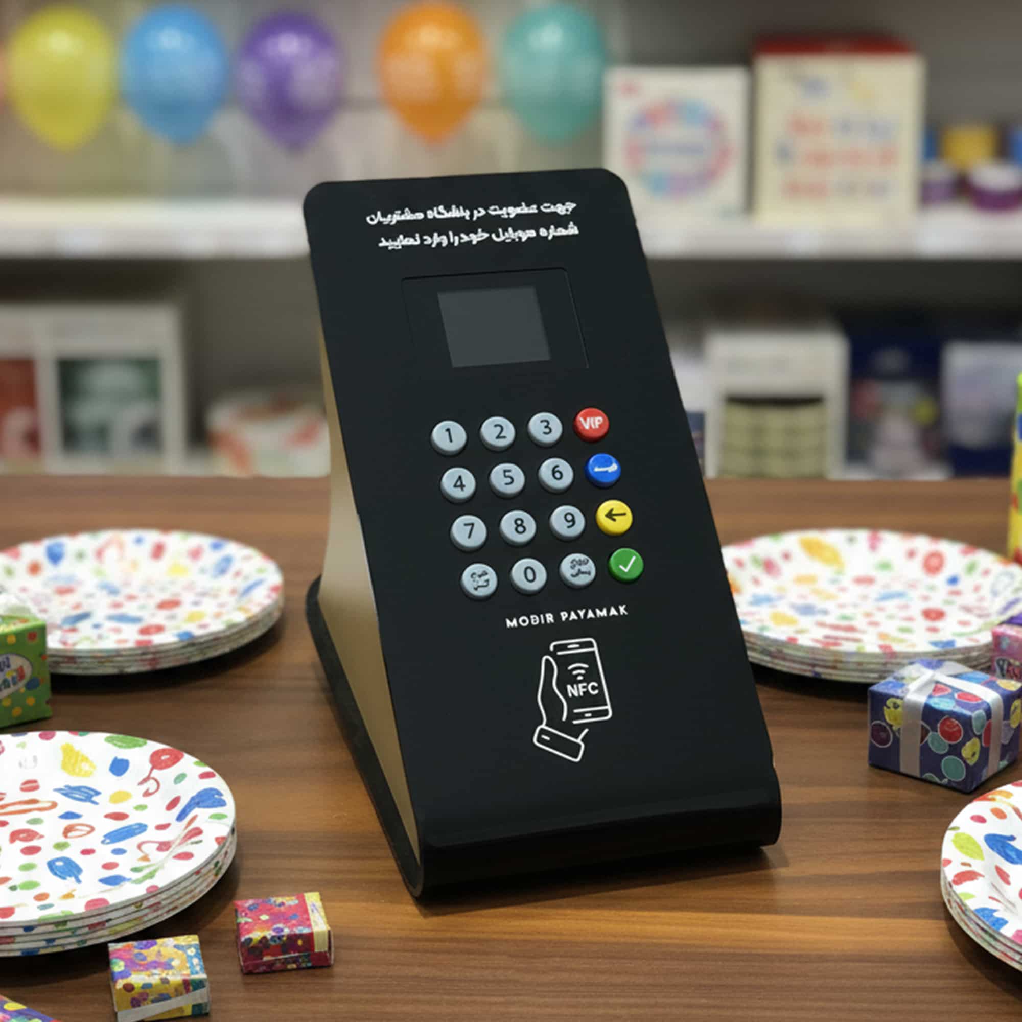 خرید و قیمت دستگاه ثبت شماره مشتری با قابلیت NFC